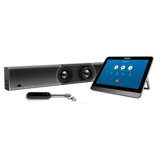 Yealink A30-025 | MeetingBar for medium rooms | Incl. CTP18 & WPP30 sharing pod | Video soundbar