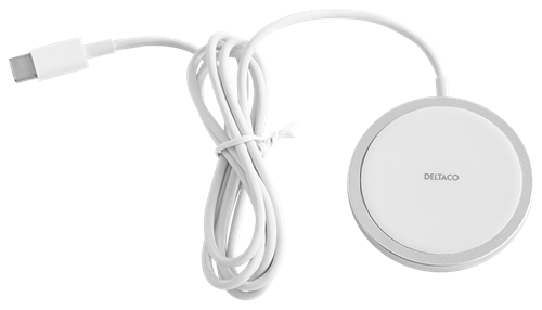 Trådlös laddare med magnetisk snap-funktion