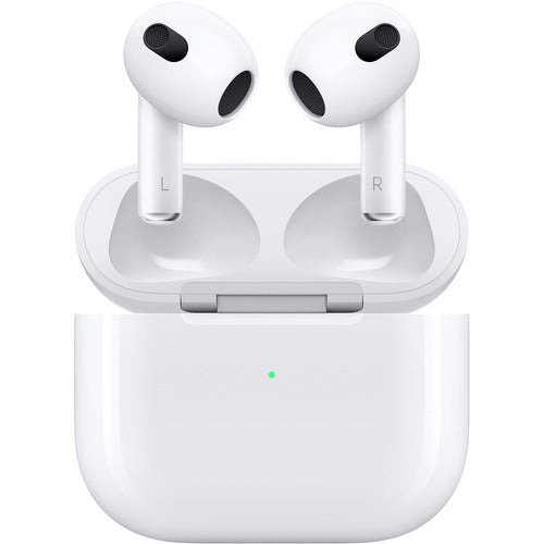 Apple AirPods (3rd Generation) Wireless Earbud Stereo Earset - White - Binaural - In-ear - Bluetooth