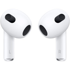 Apple AirPods (3rd Generation) Wireless Earbud Stereo Earset - White - Binaural - In-ear - Bluetooth