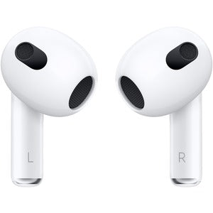 Apple AirPods (3rd Generation) Wireless Earbud Stereo Earset - White - Binaural - In-ear - Bluetooth