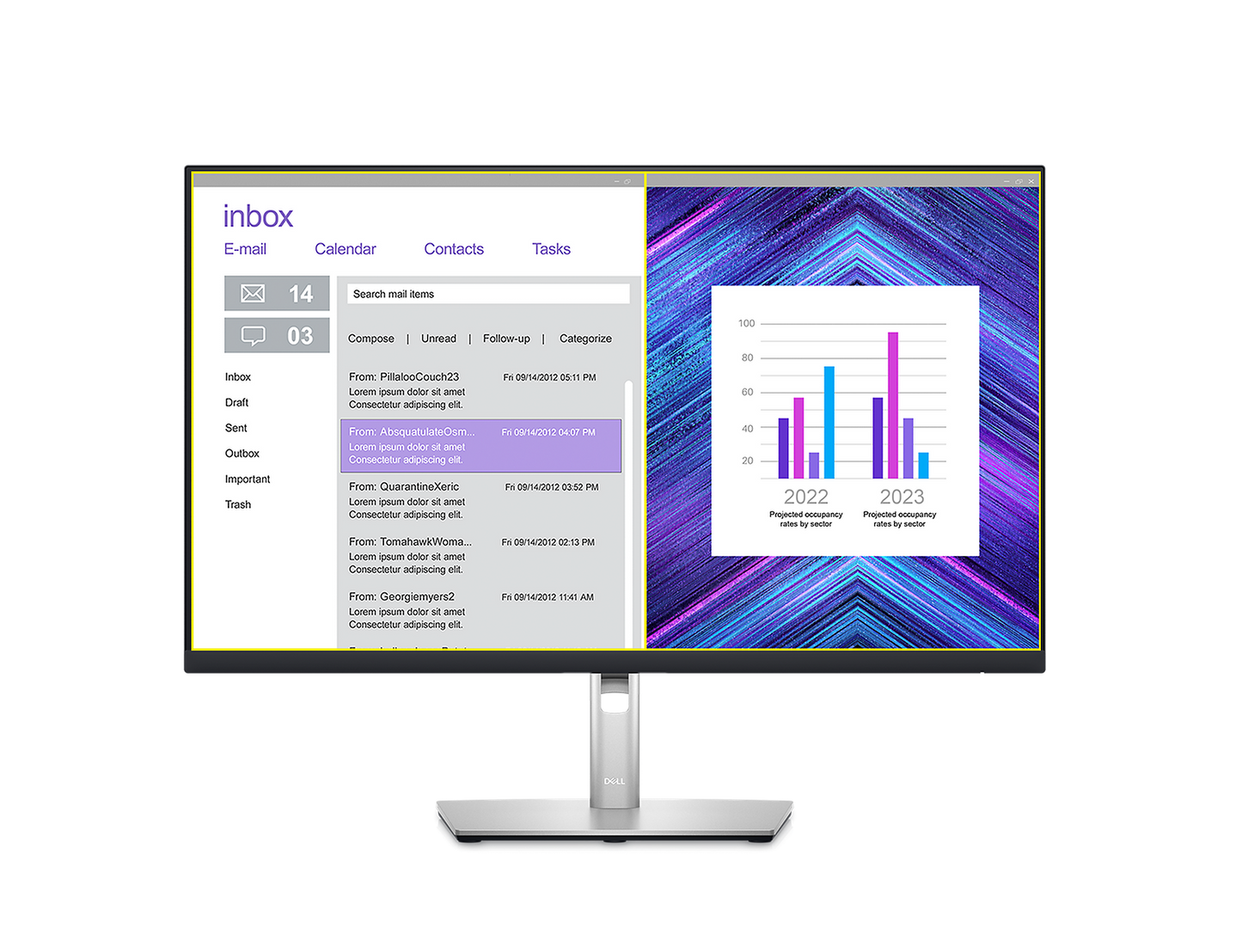 Dell P2723DE - 27" QHD